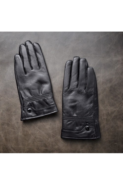 Луксозни мъжки ръкавици от естествена кожа 36.00